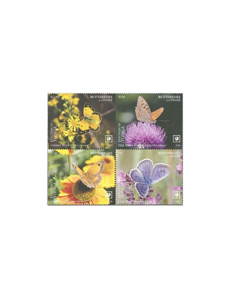 n° 1634/1637 - Timbre TONGA Poste