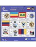 n° 2264/2275 - Timbre COLOMBIE Poste