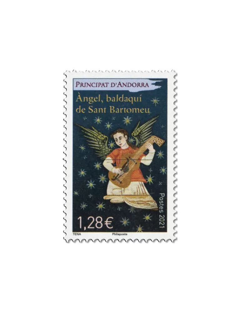 n° 869 - Timbre ANDORRE Poste