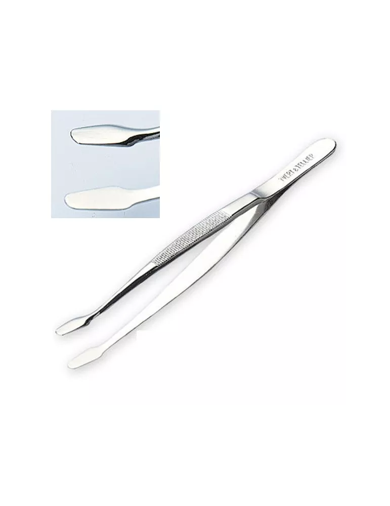 PINCE PHILATELIQUE NOGENT (BOUT PELLE COURBE)