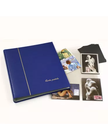 ALBUM CARTES POSTALES : reliure seule