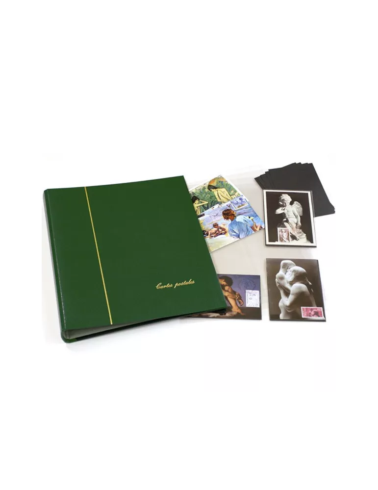 ALBUM CARTES POSTALES : reliure seule