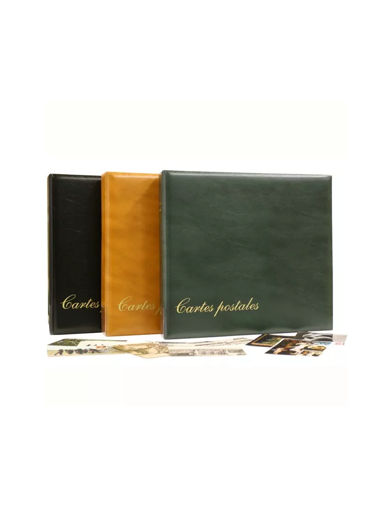 ALBUM CARTES POSTALES LUXE : reliure seule