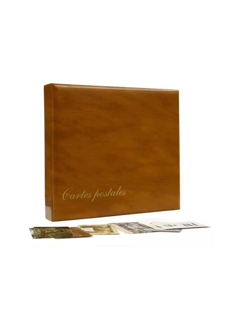 ALBUM CARTES POSTALES LUXE : reliure seule