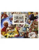 JEAN-PAUL II : pochette de 20 timbres (Neufs)