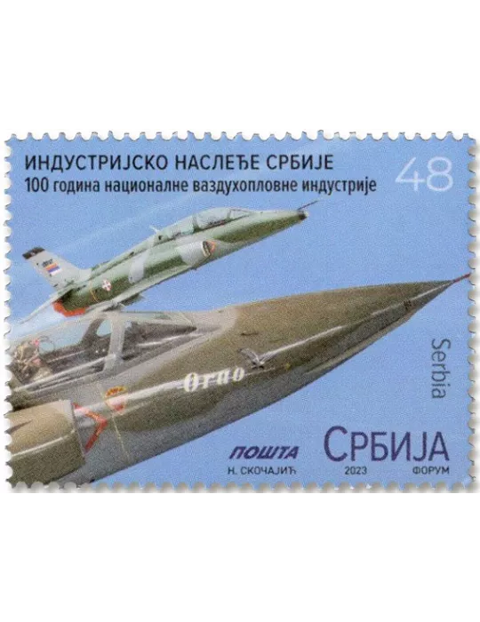 n° 1141/1142 - Timbre SERBIE Poste