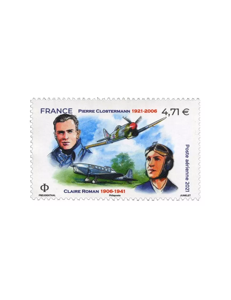 n° F1 - Timbre France Feuillets de France (PA n° 85)