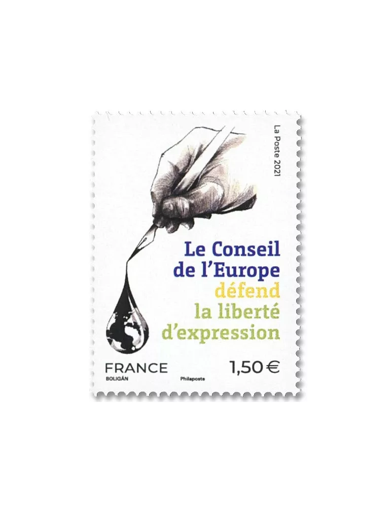 n° F2 - Timbre France Feuillets de France (Service n° 181)