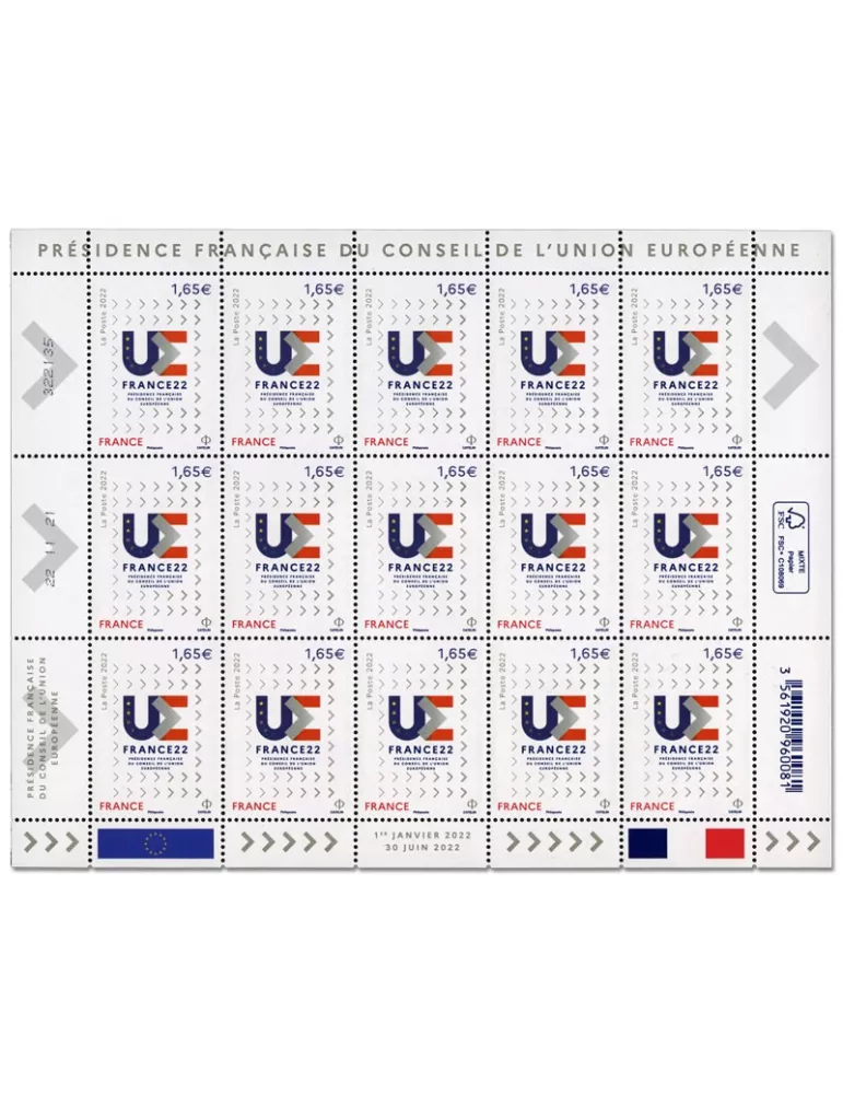 n° F46 - Timbre France Feuillets de France (n° 5545)