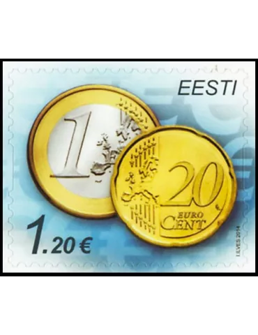 n° 744 - Timbre ESTONIE Poste