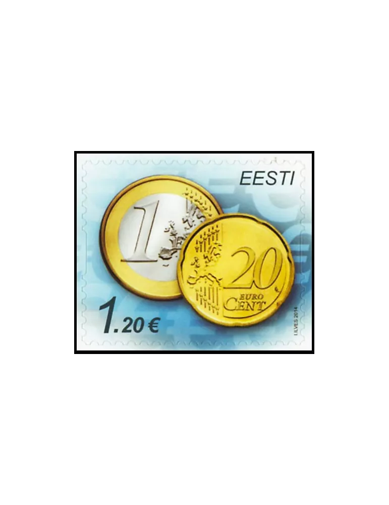 n° 744 - Timbre ESTONIE Poste