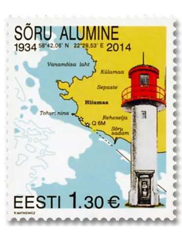 n° 745/746 - Timbre ESTONIE Poste 2