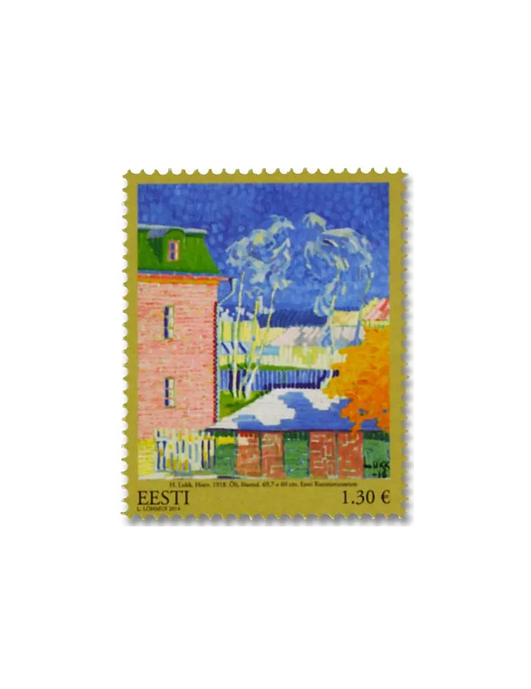 n° 747 - Timbre ESTONIE Poste