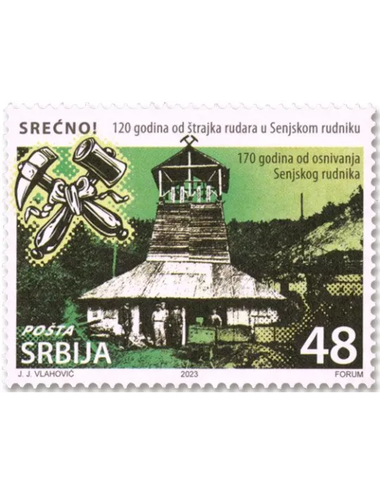 n° 1156/1157 - Timbre SERBIE Poste