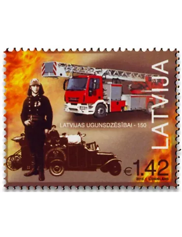 n° 921 - Timbre LETTONIE Poste