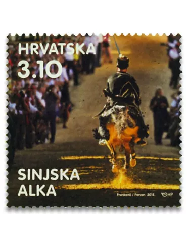 n° 1107/1110 - Timbre CROATIE Poste 2