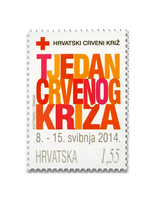 n° 109 - Timbre CROATIE Timbres de bienfaisance