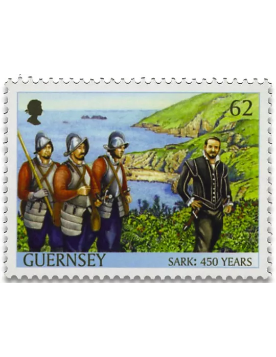 n° 1549/1553 - Timbre GUERNESEY Poste