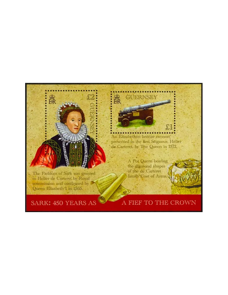 n° F1554 - Timbre GUERNESEY Poste