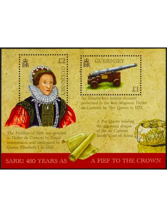 n° F1554 - Timbre GUERNESEY Poste