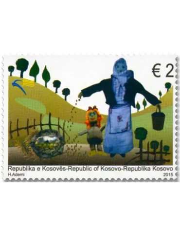 n° 188/189 - Timbre KOSOVO Poste 2