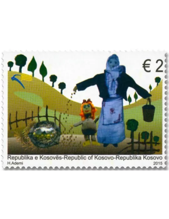 n° 188/189 - Timbre KOSOVO Poste