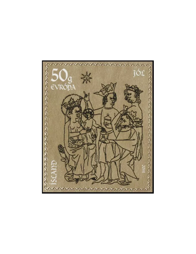 n° 1375/1377 - Timbre ISLANDE Poste