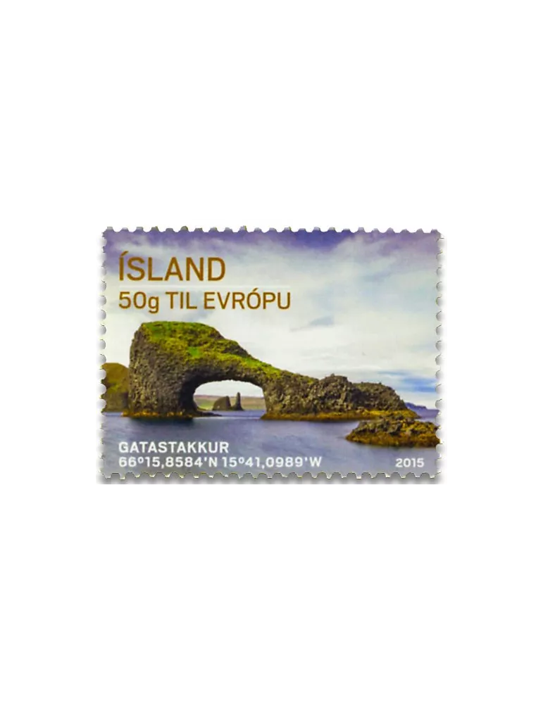 n° 1379/1380 - Timbre ISLANDE Poste
