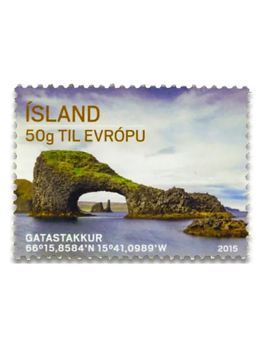 n° 1379/1380 - Timbre ISLANDE Poste
