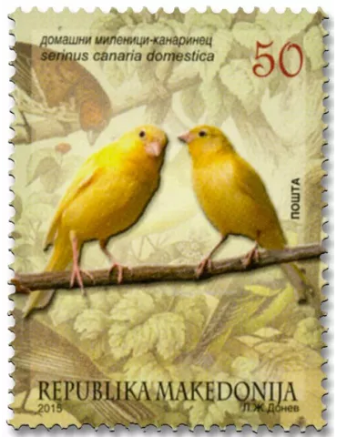 n° 693/694 - Timbre MACEDOINE Poste 2
