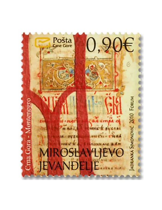 n° 253/256 - Timbre MONTENEGRO Poste