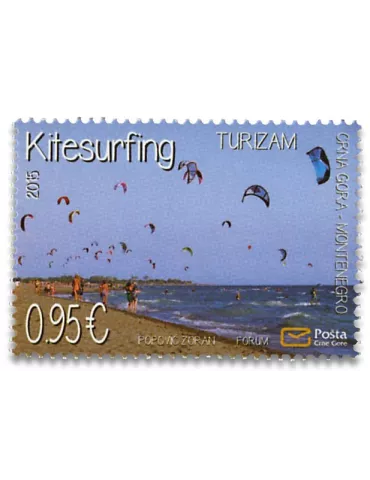 n° 371 - Timbre MONTENEGRO Poste