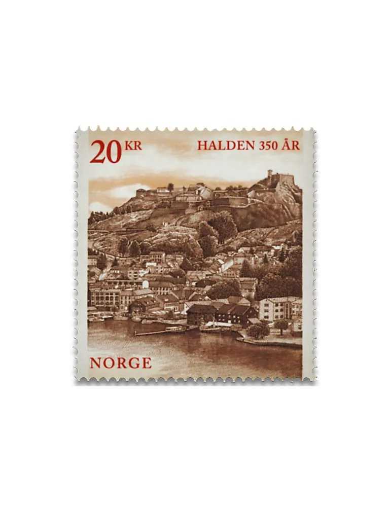 n° 1819 - Timbre NORVEGE Poste