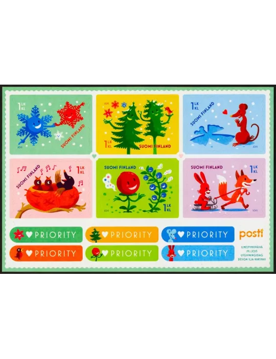 n° 2328/2333 - Timbre FINLANDE Poste