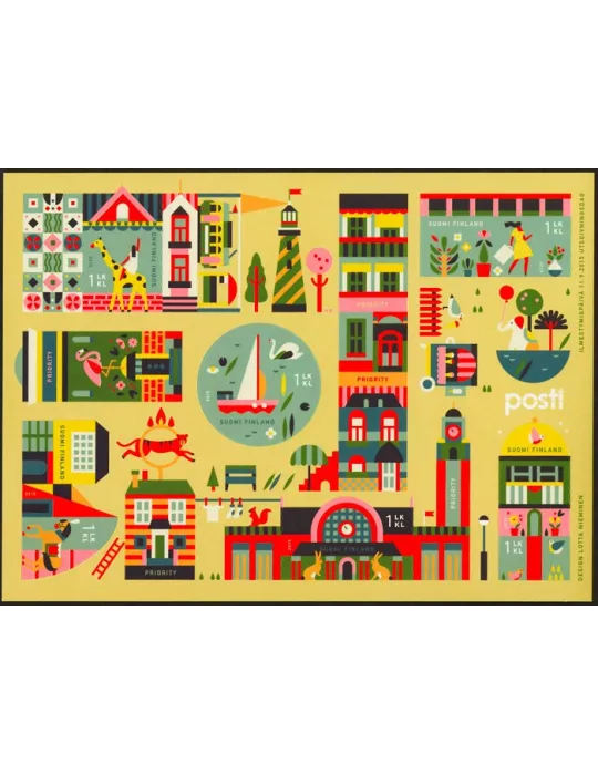 n° 2366/2371 - Timbre FINLANDE Poste