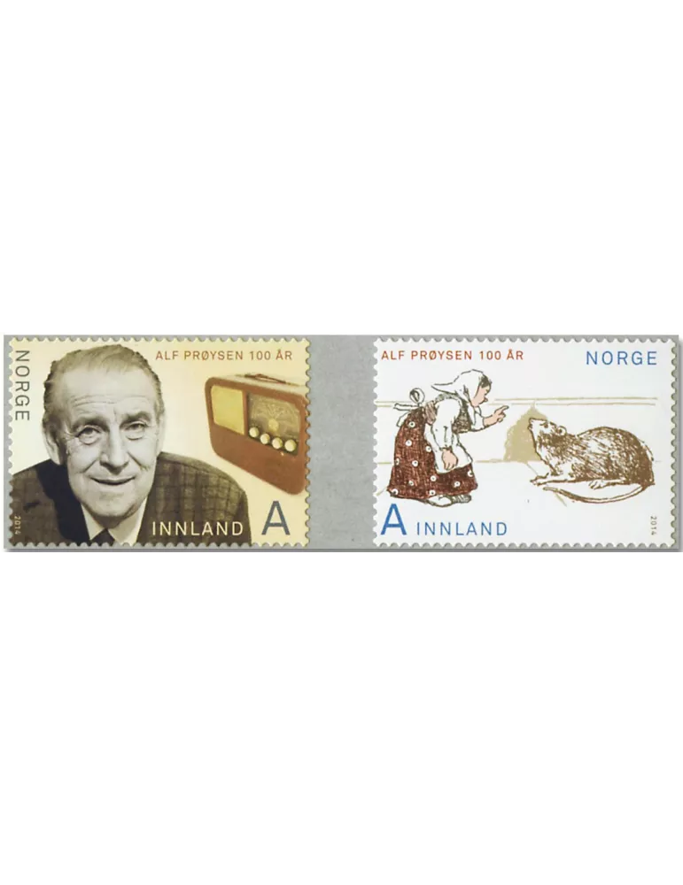 n° 1806/1807 - Timbre NORVEGE Poste