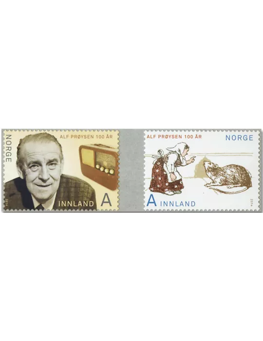 n° 1806/1807 - Timbre NORVEGE Poste