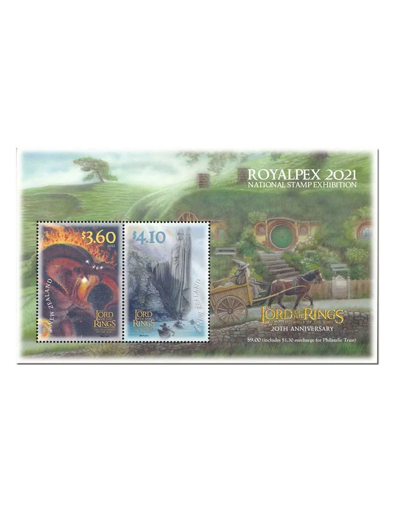 n° 413 - Timbre NOUVELLE-ZELANDE Blocs et feuillets