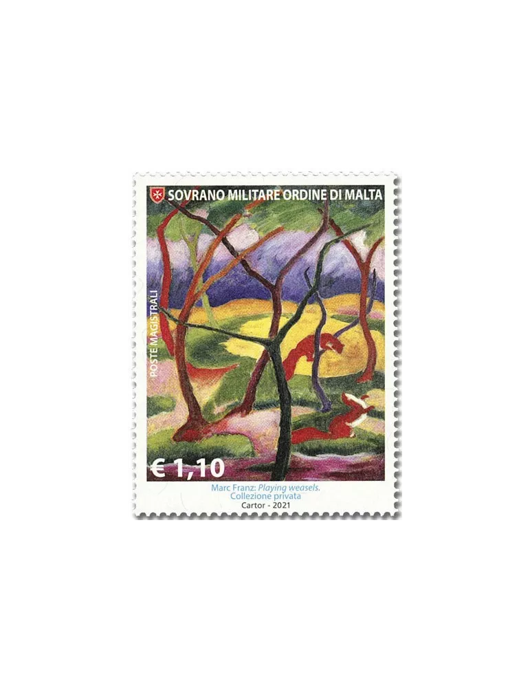 n° 1576/1578 - Timbre ORDRE de MALTE Poste