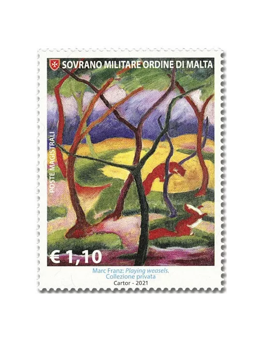 n° 1576/1578 - Timbre ORDRE de MALTE Poste