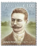 n° 1116 - Timbre LETTONIE Poste
