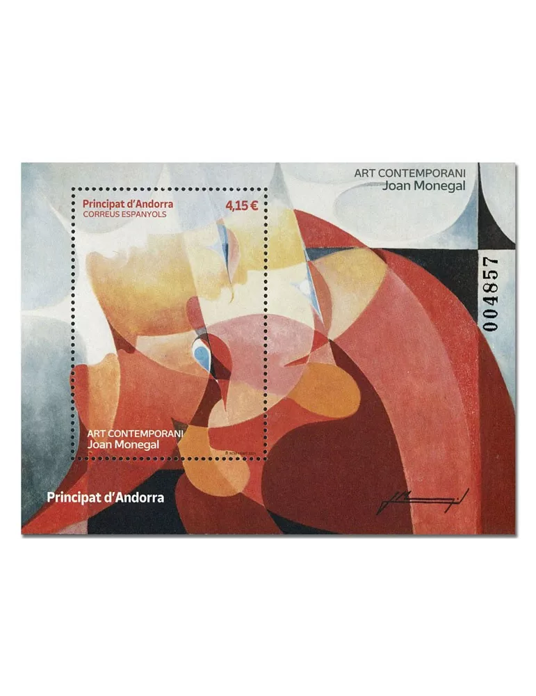 n° F506 - Timbre ANDORRE ESPAGNOL Poste