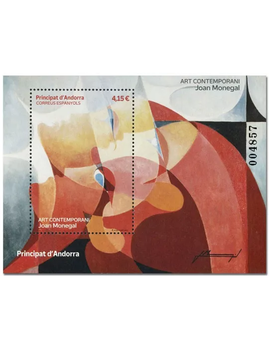 n° F506 - Timbre ANDORRE ESPAGNOL Poste