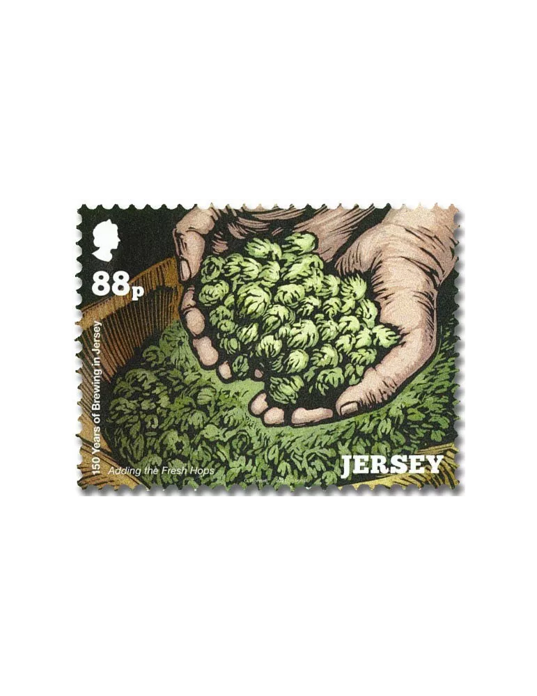 n° 2614/2619 - Timbre JERSEY Poste