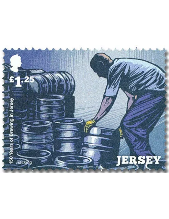 n° 2614/2619 - Timbre JERSEY Poste