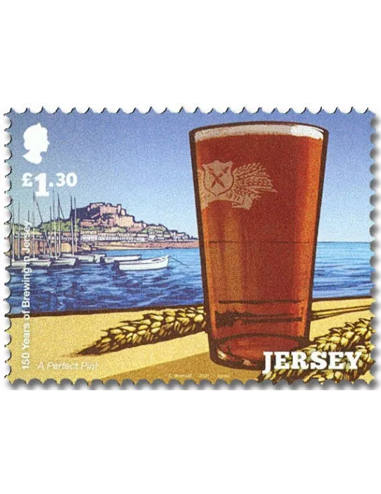 n° 2614/2619 - Timbre JERSEY Poste