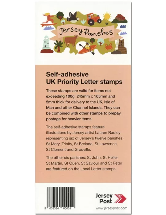 n° C2590 et C2596 - Timbre JERSEY Carnets