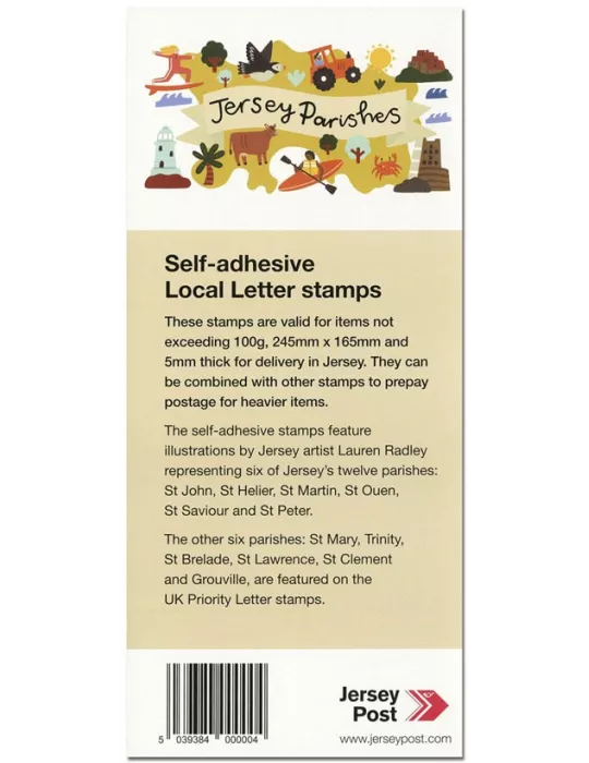 n° C2590 et C2596 - Timbre JERSEY Carnets