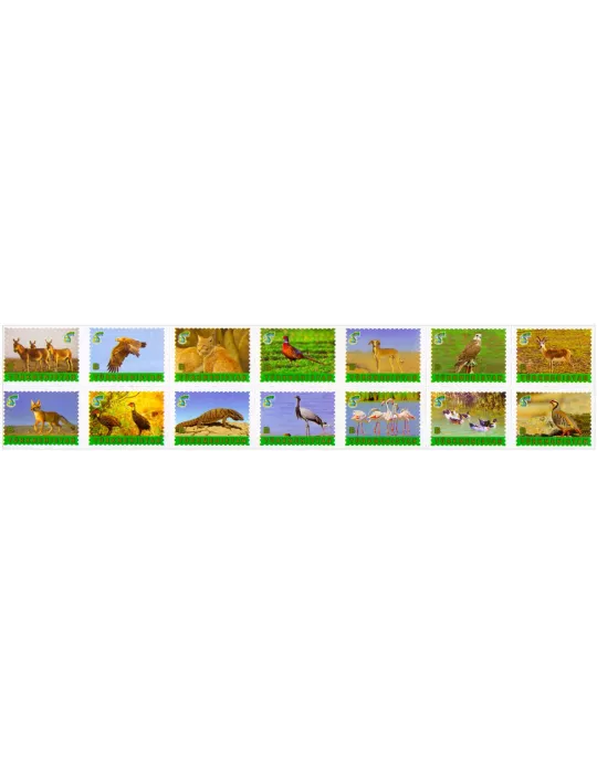 n° 584/598 - Timbre TURKMENISTAN Poste