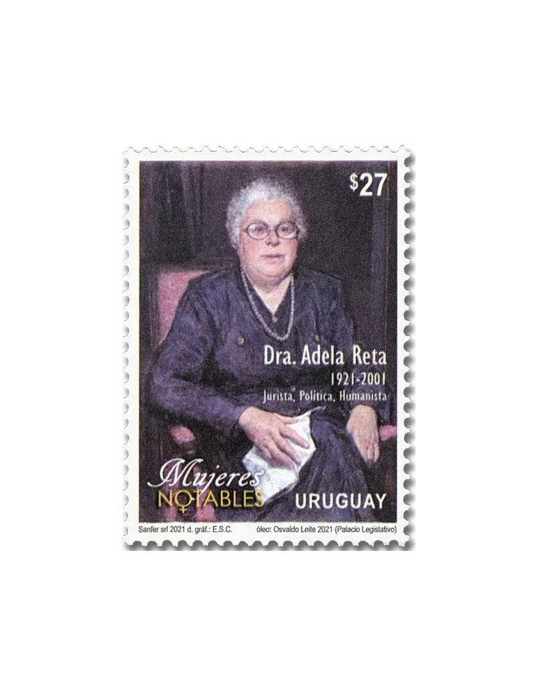 n° 3038 - Timbre URUGUAY Poste